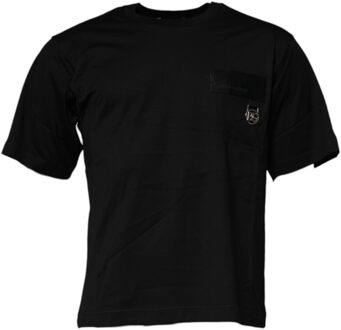 Dolce & Gabbana Pocket Detail T-shirt - maat EU 46 Zwart
