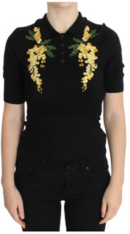 Dolce & Gabbana Polo Shirts Dolce & Gabbana , Black , Dames - 3XS