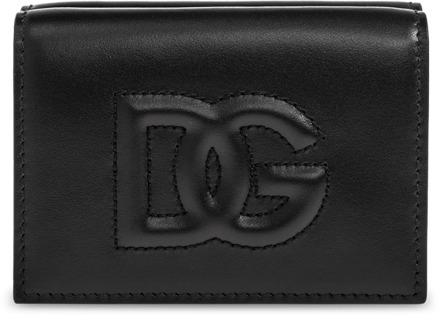 Dolce & Gabbana Portemonnee met logo Dolce & Gabbana , Black , Dames - ONE Size