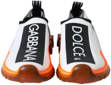 Dolce & Gabbana Portofino Slipon Sneakers Cs1766az703 Wit