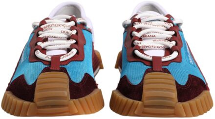 Dolce & Gabbana Portofino Slipon Sneakers Cs1788aj706 Blauw