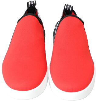 Dolce & Gabbana Portofino Slipon Sneakers Rood Klaproos