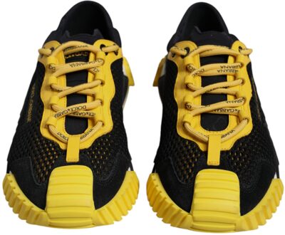 Dolce & Gabbana Portofino Sneakers Slipon Cs1787 - maat EU 39 Zwart