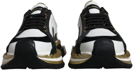 Dolce & Gabbana Portofino Sneakers Witzwartgoud