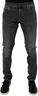 Dolce & Gabbana Rechtonde Jeans Grijs