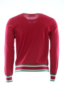 Dolce & Gabbana Rode Wol Zijden Varken van het Jaar Trui voor heren Rood - M