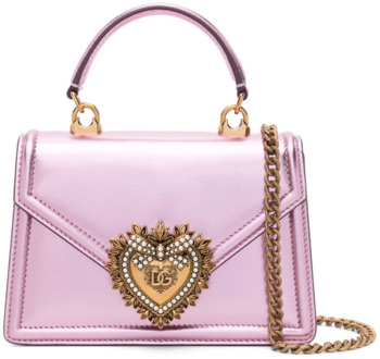 Dolce & Gabbana Roze Tassen Collectie Dolce & Gabbana , Pink , Dames - ONE Size