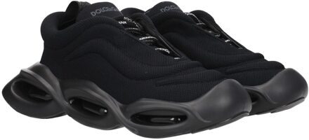 Dolce & Gabbana Schoenen Textiel Rubber Zool Zwart