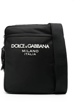 Dolce & Gabbana Schoudertas Dolce & Gabbana , Black , Heren - ONE Size