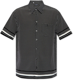 Dolce & Gabbana Shirt met korte mouwen Dolce & Gabbana , Black , Heren - Xl,L,M