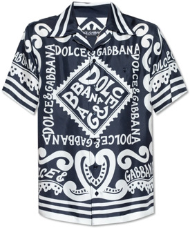Dolce & Gabbana Shirt met korte mouwen Dolce & Gabbana , Multicolor , Heren - Xl,L,M