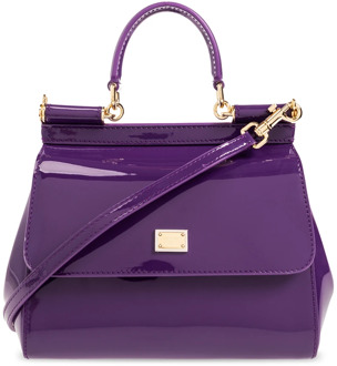 Dolce & Gabbana Sicily Medium bag Dolce & Gabbana , Purple , Dames - ONE Size