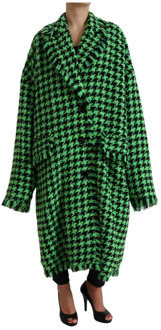 Dolce & Gabbana Single-Breasted Coats Dolce & Gabbana , Green , Dames - XS