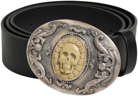 Dolce & Gabbana Skeletgesp Riem Zwart
