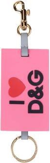 Dolce & Gabbana sleutelhouder Roze - One Size