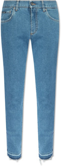 Dolce & Gabbana Slim-fit jeans Dolce & Gabbana , Blue , Heren - Xl,L,M,S
