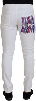 Dolce & Gabbana Slim Fit Jeans Wit