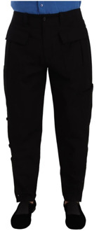 Dolce & Gabbana Slim-fit Trousers Dolce & Gabbana , Black , Heren - M