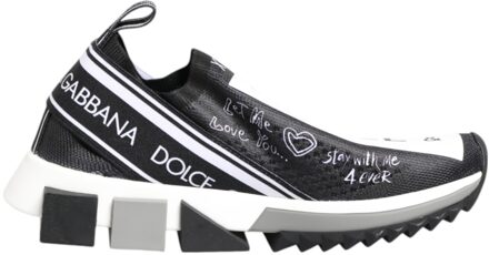 Dolce & Gabbana Slip-on Sneakers Zwart - EU 35