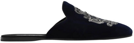 Dolce & Gabbana Slippers Dolce & Gabbana , Blue , Heren - 39 Eu,42 1/2 Eu,40 Eu,43 EU