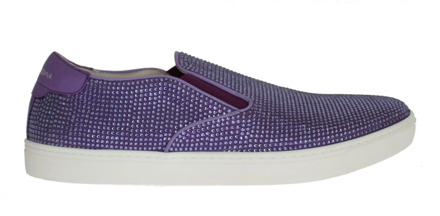 Dolce & Gabbana Sneakers Dolce & Gabbana , Purple , Heren - 44 EU