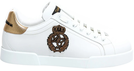 Dolce & Gabbana Sneakers Dolce & Gabbana , White , Heren - 40 1/2 Eu,39 EU