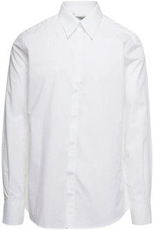 Dolce & Gabbana Stijlvol Wit Katoenen Overhemd Dolce & Gabbana , White , Heren - XL