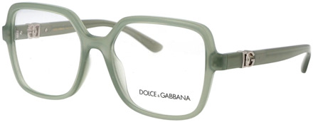 Dolce & Gabbana Stijlvolle Optische Bril Model 0Dg5105U Dolce & Gabbana , Green , Dames - 55 MM