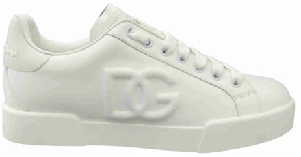 Dolce & Gabbana Stijlvolle Sneakers voor Mannen en Vrouwen Dolce & Gabbana , White , Dames - 36 1/2 EU