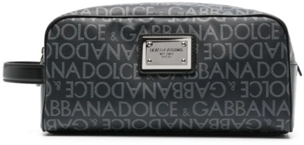 Dolce & Gabbana Stijlvolle Tassen voor elke Gelegenheid Dolce & Gabbana , Gray , Heren - ONE Size