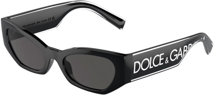 Dolce & Gabbana Stijlvolle zonnebril Dolce & Gabbana , Black , Dames - 52 MM