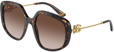 Dolce & Gabbana Stijlvolle zonnebril Dolce & Gabbana , Brown , Dames - 57 MM