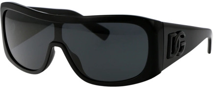 Dolce & Gabbana Stijlvolle zonnebril met model 0Dg4454 Dolce & Gabbana , Black , Heren - 30 MM