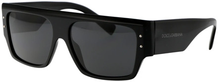 Dolce & Gabbana Stijlvolle zonnebril met model 0Dg4459 Dolce & Gabbana , Black , Dames - 56 MM