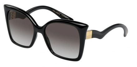 Dolce & Gabbana Stijlvolle zonnebril voor vrouwen Dolce & Gabbana , Black , Dames - 56 MM