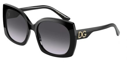 Dolce & Gabbana Stijlvolle zonnebril voor vrouwen Dolce & Gabbana , Black , Dames - 58 MM
