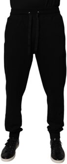 Dolce & Gabbana Sweatpants Casual Stijl Zwart - EU 48