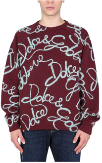 Dolce & Gabbana Sweatshirt Dolce & Gabbana , Red , Heren - L