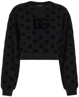 Dolce & Gabbana Sweatshirts Dolce & Gabbana , Black , Dames - S,Xs,3Xs,2Xs