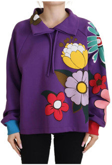 Dolce & Gabbana Sweatshirts Dolce & Gabbana , Purple , Dames - 2XS