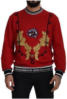 Dolce & Gabbana Sweatshirts Dolce & Gabbana , Red , Heren - 2XS