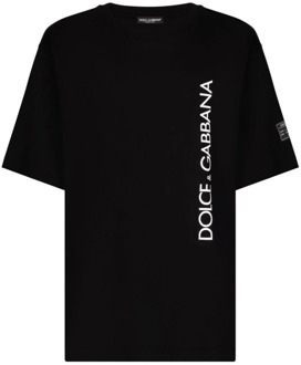 Dolce & Gabbana T-Shirts Dolce & Gabbana , Black , Heren - 2Xl,Xl,L,M,S,Xs,3Xl