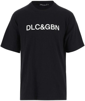 Dolce & Gabbana T-Shirts Dolce & Gabbana , Black , Heren - L,M,S