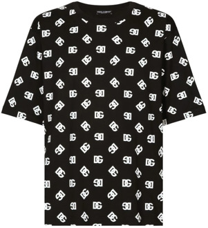 Dolce & Gabbana T-Shirts Dolce & Gabbana , Black , Heren - L,M,S