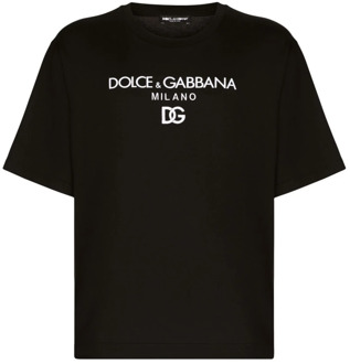 Dolce & Gabbana T-Shirts Dolce & Gabbana , Black , Heren - S