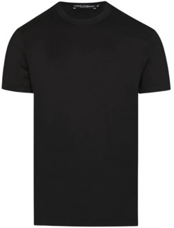 Dolce & Gabbana T-Shirts Dolce & Gabbana , Black , Heren - Xl,L,M,S,Xs