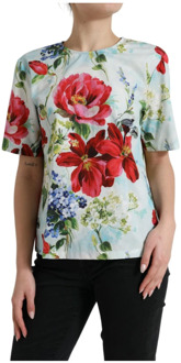 Dolce & Gabbana T-Shirts Dolce & Gabbana , Multicolor , Dames - XS