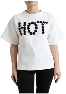 Dolce & Gabbana T-Shirts Dolce & Gabbana , White , Dames - 3XS