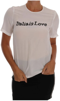 Dolce & Gabbana T-Shirts Dolce & Gabbana , White , Dames - 3XS