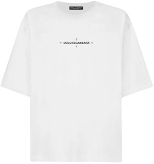 Dolce & Gabbana T-Shirts Dolce & Gabbana , White , Heren - L,M,S,Xs